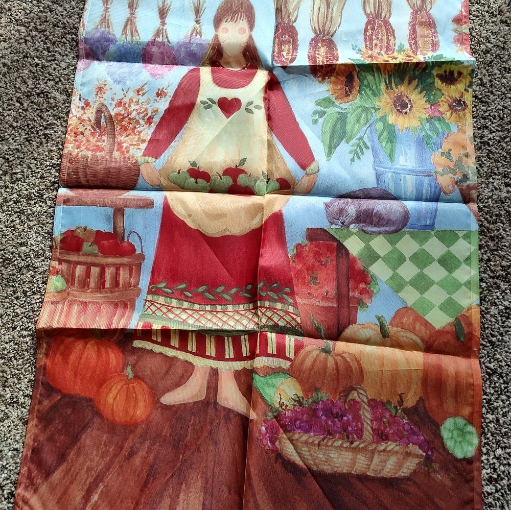 Toland Autumn Art Flag "Bountiful Harvest"
